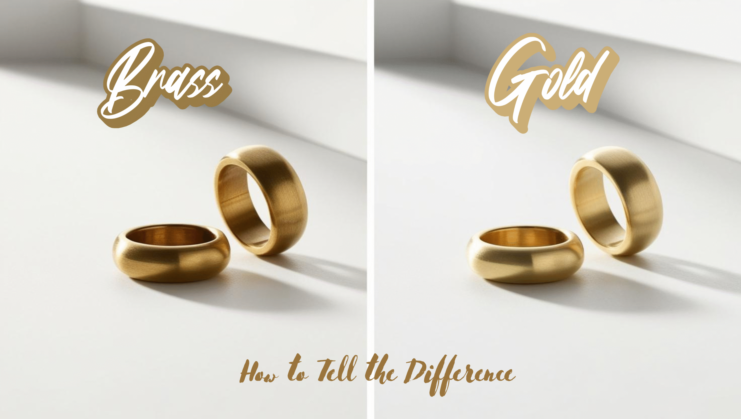 Brass Versus Gold – How to Tell the Difference When They Look So Similar