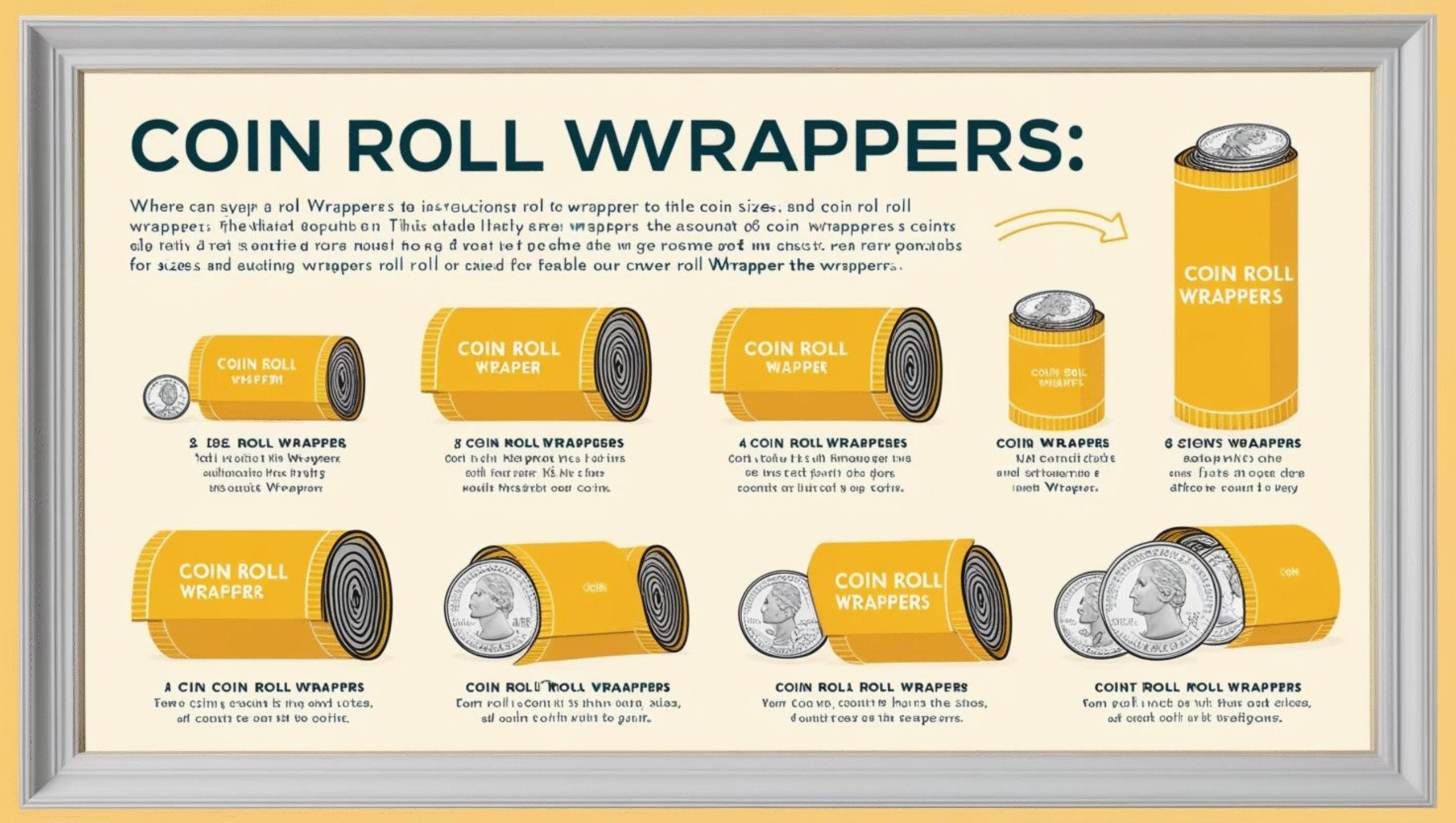 Coin Roll Wrappers